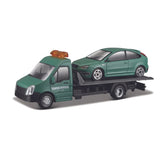 18-31404 Bburago Street Fire - Carro attrezzi + Ford Focus ST